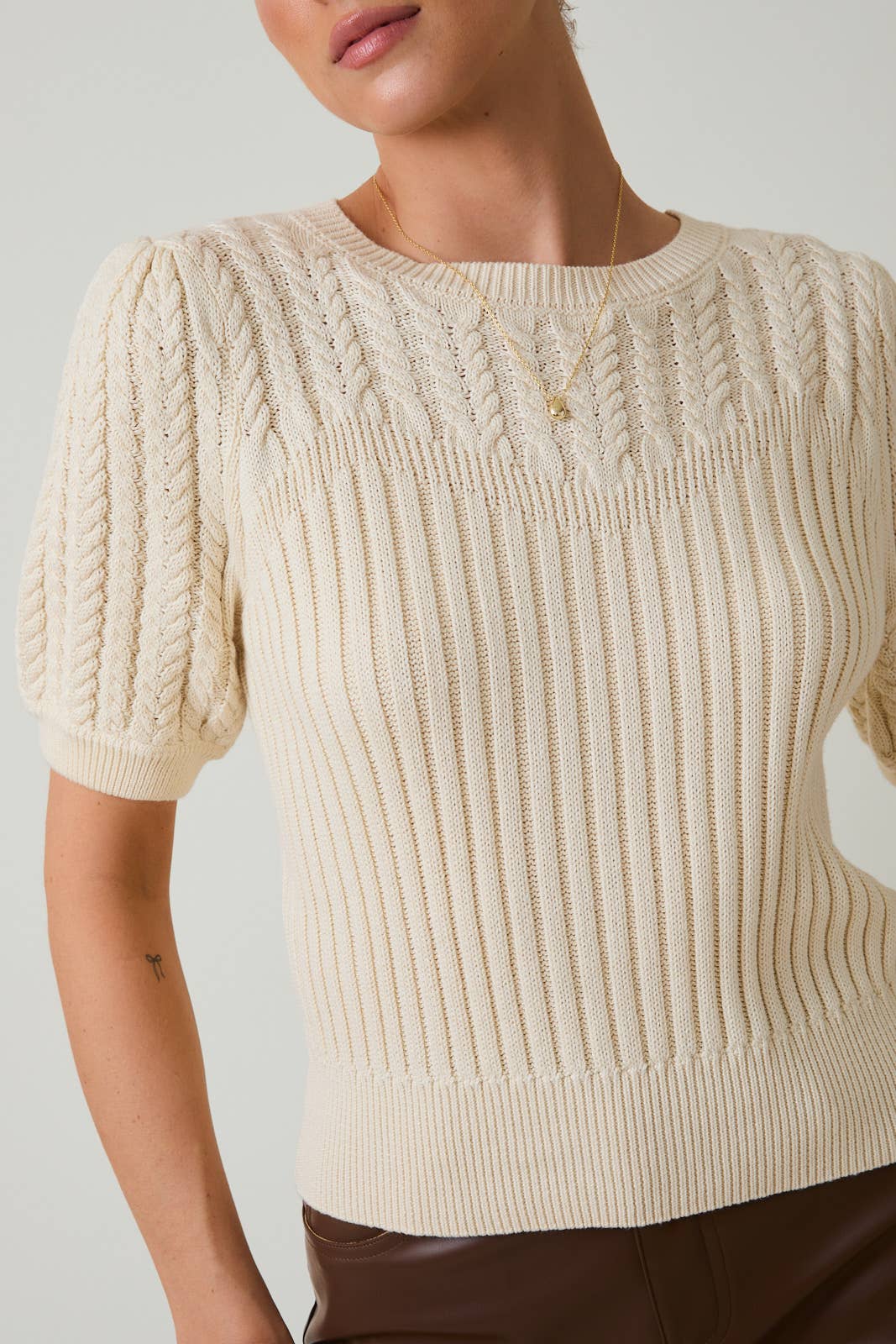 Harvest Sweater Ivory - Sugar Co.