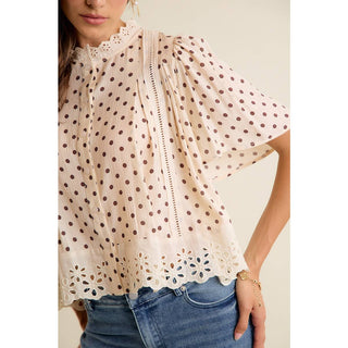 Hazel Polka Dot Top - Sugar Co.