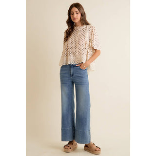 Hazel Polka Dot Top - Sugar Co.