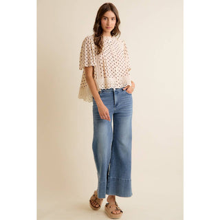 Hazel Polka Dot Top - Sugar Co.