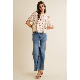 Hazel Polka Dot Top - Sugar Co.