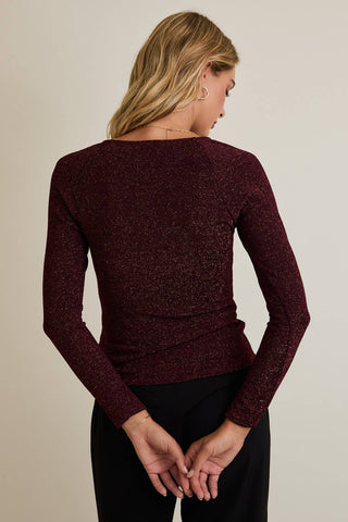 Hazel Shimmer Top - Sugar Co.