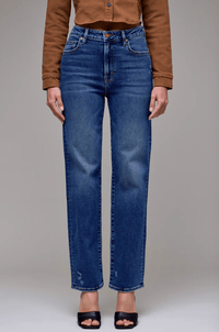 Hidden | Ella High Rise Dark Classic Straight