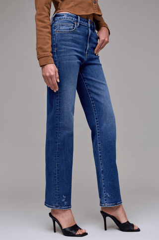 Hidden | Ella High Rise Dark Classic Straight - Sugar Co.