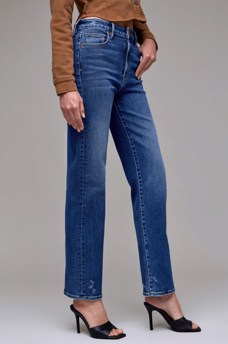 Hidden | Ella High Rise Dark Classic Straight