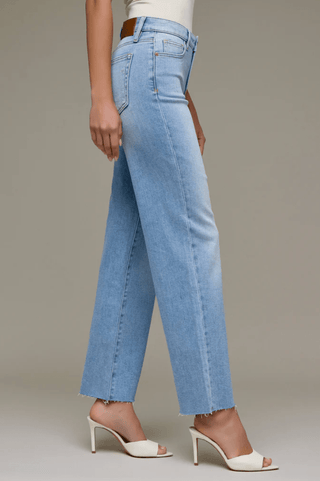 Hidden | [ELLA] Mid Rise Classic Straight Medium Light - Sugar Co.