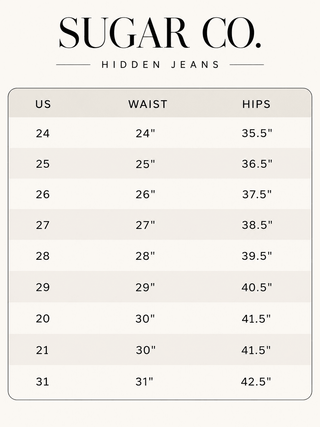 Hidden Jeans | Ella Classic Straight - Sugar Co.