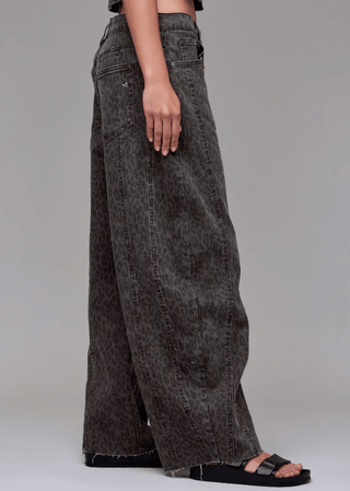 Hidden Sammie Barrel in Brown Cheetah - Sugar Co.