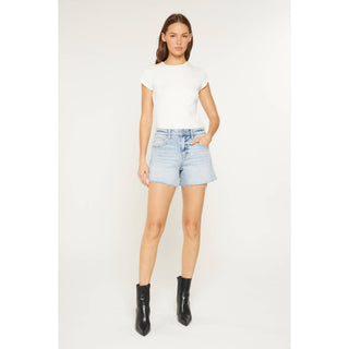 High Tide Raw Hem Shorts - Sugar Co.