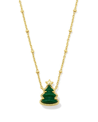 Holiday Tree Short Pendant Necklace - Sugar Co.