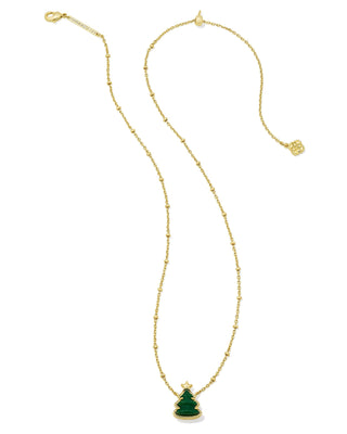 Holiday Tree Short Pendant Necklace - Sugar Co.