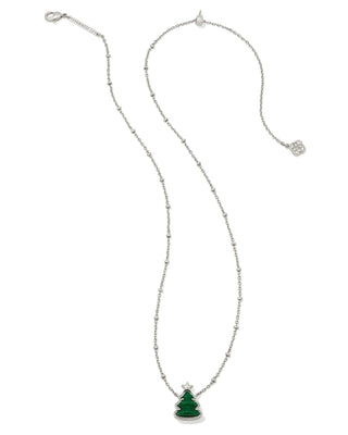 Holiday Tree Short Pendant Necklace - Sugar Co.