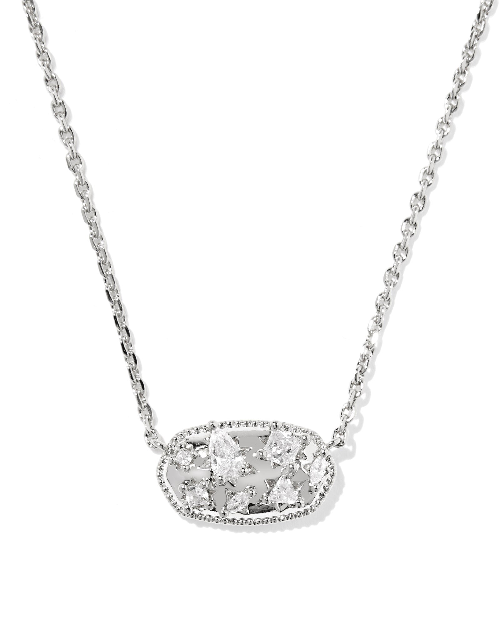 Holland Crystal Short Pendant Necklace.
