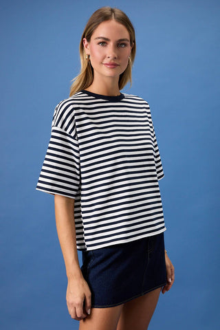 Homerun Tie Back Tee - Sugar Co.