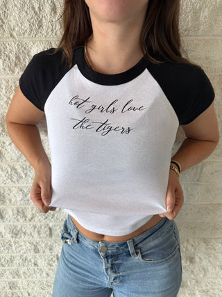 Hot Girls Love The Tigers Tee - Sugar Co.