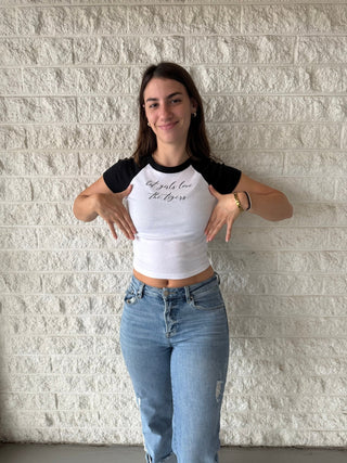 Hot Girls Love The Tigers Tee - Sugar Co.