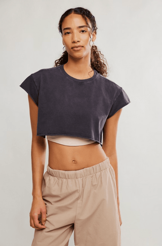 Hot Shot Cropped Tee - Sugar Co.