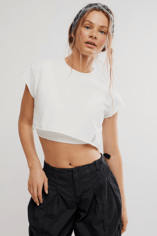 Hot Shot Cropped Tee - Sugar Co.
