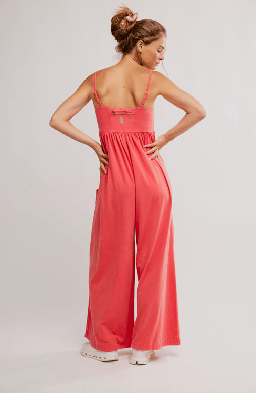 Hot Shot Strappy Onesie Grapefruit - Sugar Co.