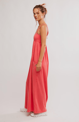 Hot Shot Strappy Onesie Grapefruit - Sugar Co.