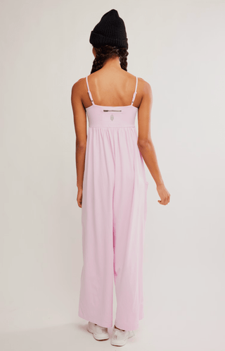 Hot Shot Strappy Onesie Powder Pink - Sugar Co.