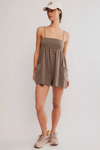 Hot Shot Strappy Romper - Sugar Co.