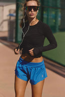 Carpe Diem Shorts Light Cobalt