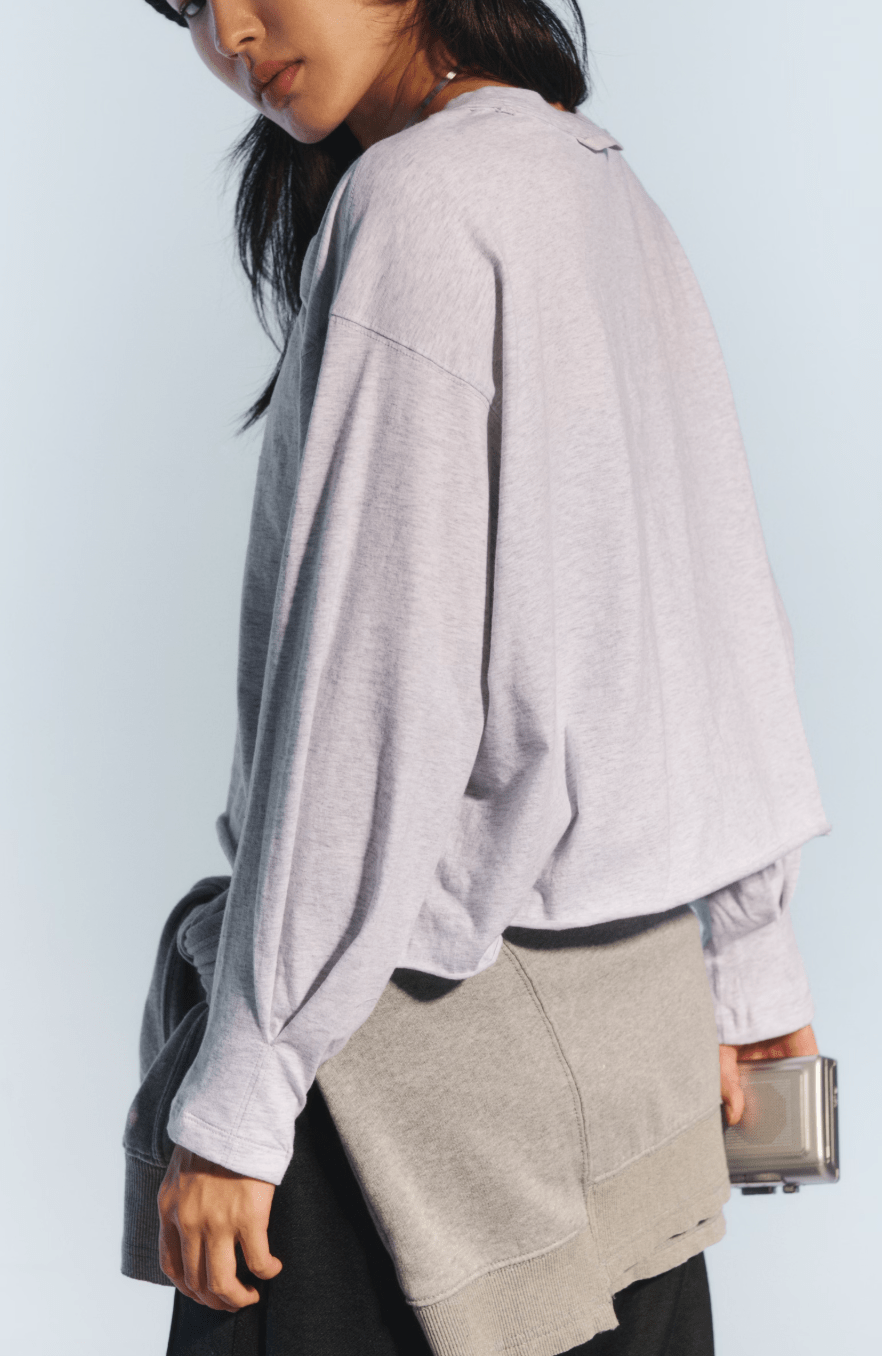 Inspire Layer Heather Grey - Sugar Co.
