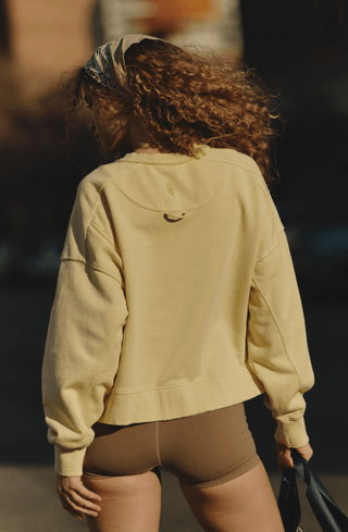 Intercept Pullover Sunlit Yellow - Sugar Co.