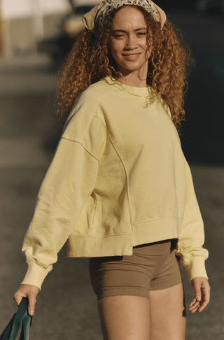 Intercept Pullover Sunlit Yellow - Sugar Co.