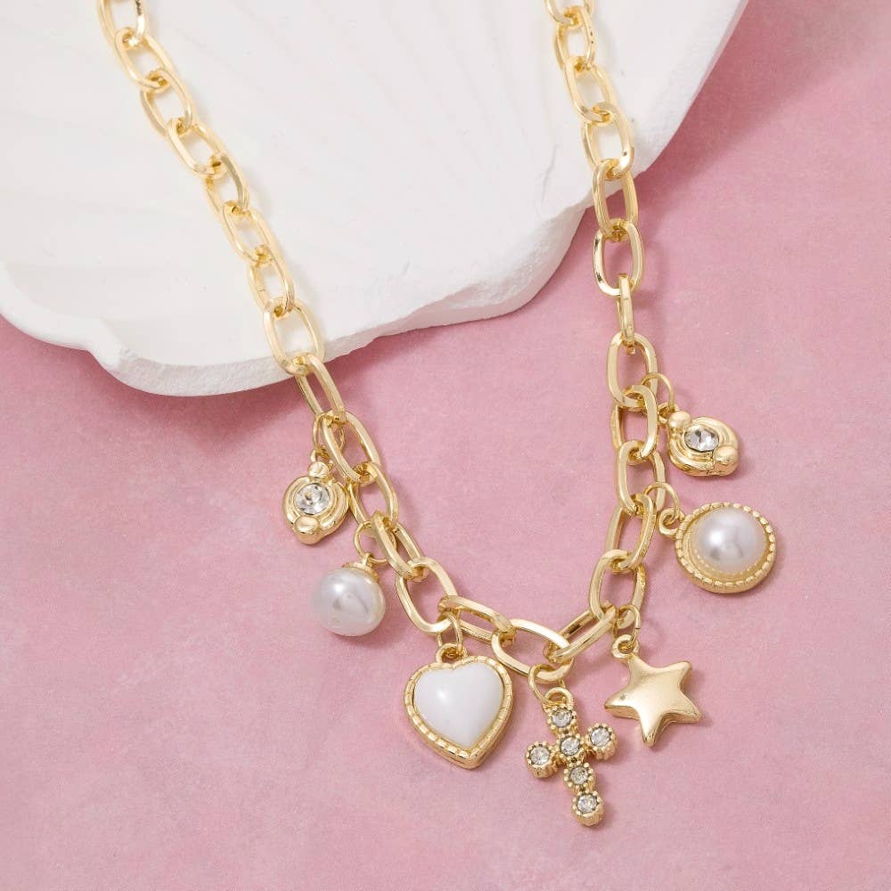 It Girl Charm Neckalce