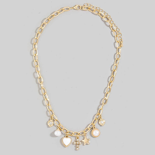 It Girl Charm Neckalce - Sugar Co.