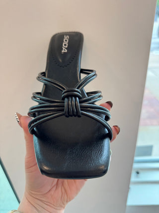 It Girl Heel Black - Sugar Co.