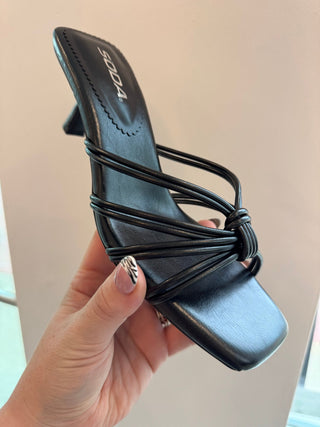 It Girl Heel Black - Sugar Co.