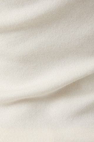 Ivory Allure Wrap Neck Top - Sugar Co.