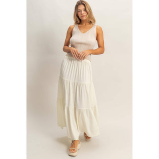 Ivory Muse Skirt - Sugar Co.