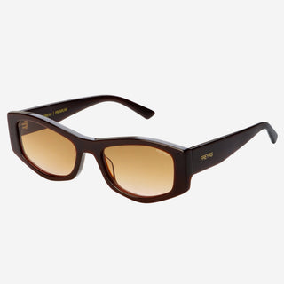 Jade Acetate Cat Eye Sunglasses : Chocolate - Sugar Co.