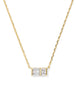 Gold White CZ