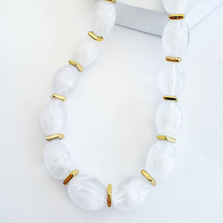 Jelly Pop White Necklace - Sugar Co.