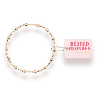 June Bracelet in Gold: Standard 6.75 inch - Sugar Co.