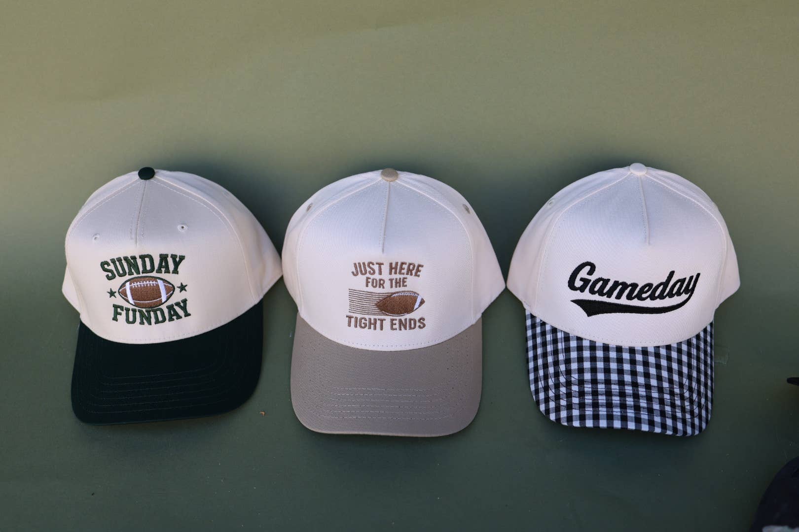 Just here for the tight ends football hat - Sugar Co.