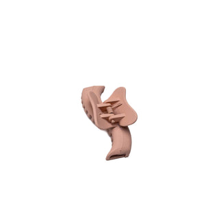 KAXI Mini Wavy Hold Everything Hair Claw Clip: LIGHT TORTOISE - Sugar Co.