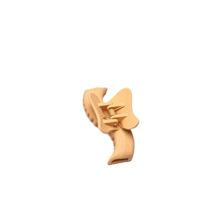 KAXI Mini Wavy Hold Everything Hair Claw Clip: LIGHT TORTOISE - Sugar Co.