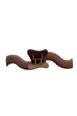 KAXI Wavy Hold Everything Claw — Large Clip for Thick Hair: LIGHT TORTOISE - Sugar Co.