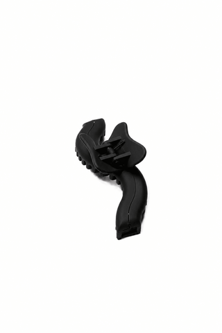 KAXI WAVY MIDI HOLD EVERYTHING CLAW: DARK BROWN - Sugar Co.