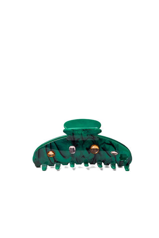 KAXI X Whitney Leavitt House of Her Teal Claw with Gems: OVERSIZED - Sugar Co.