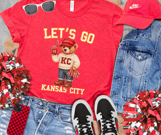 KC Vintage Bear Fan Tee - Sugar Co.