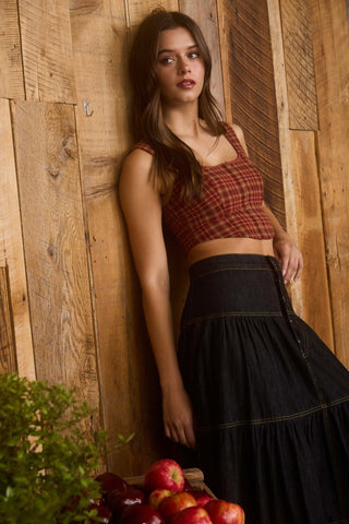 Keegan Crop Top - Sugar Co.