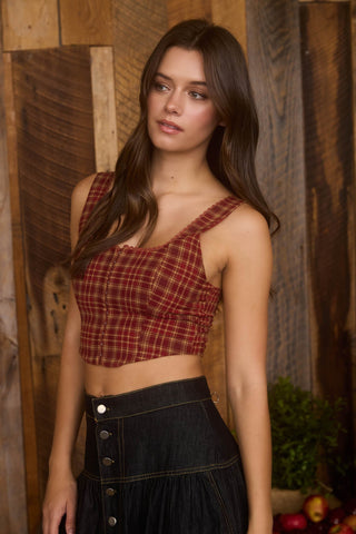 Keegan Crop Top - Sugar Co.