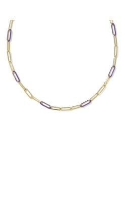 Kendra Scott Courtney Enamel Link And Chain Necklace - Sugar Co.